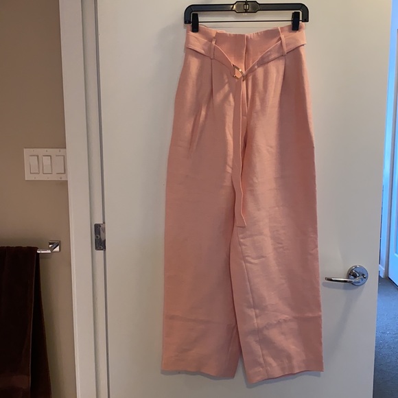 Keepsake NWT pink high waist pants - Picture 2 of 5